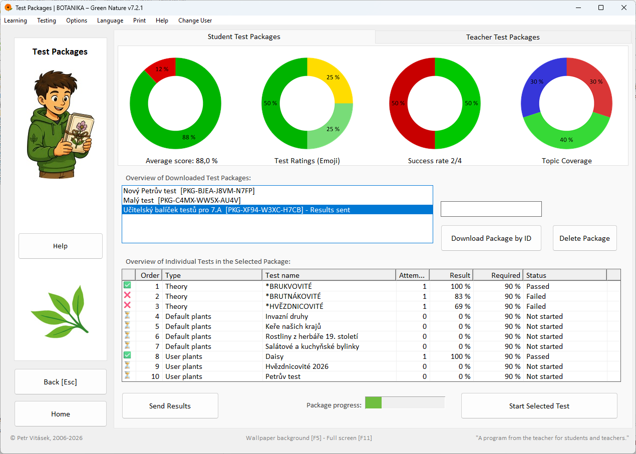 Test Packages